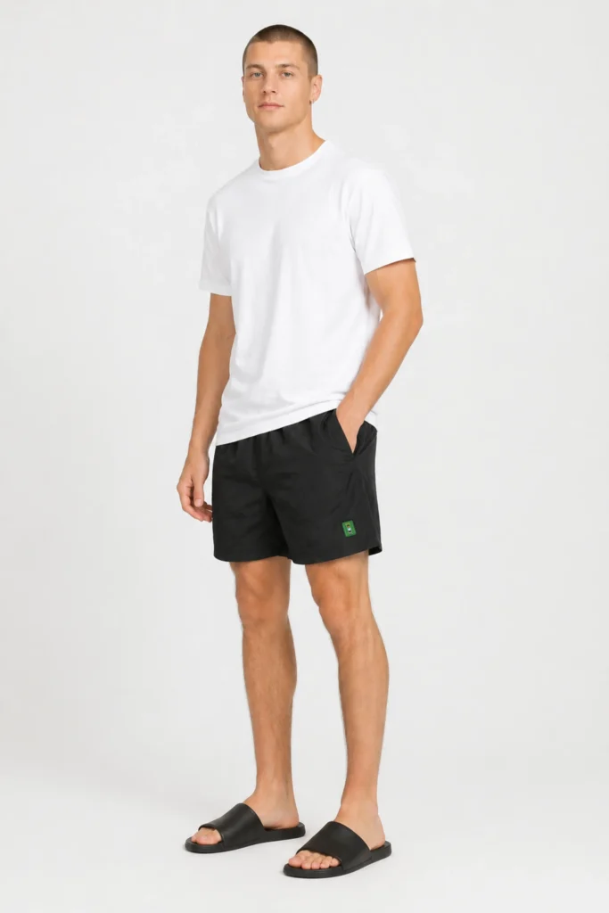 ARG PitchFlex 17" Swim Shorts in Dark Blue