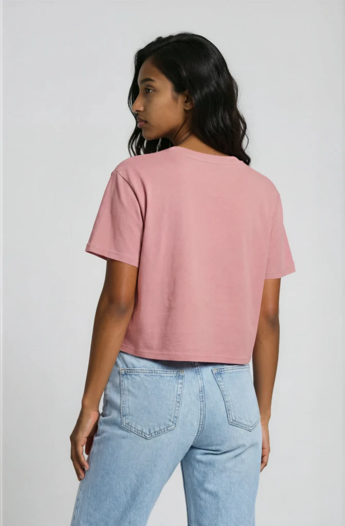 MEX AeroFlow Player Crop Tee in Pink