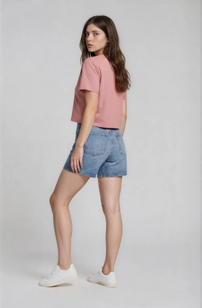 CAN AeroFlow Player Crop Tee in Pink