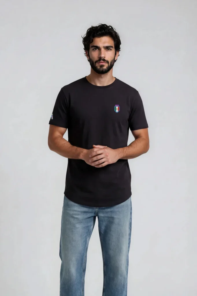 MEX Streetline Legacy Long Body Tee in Black