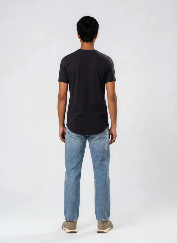 CAN Streetline Legacy Long Body Tee in Black