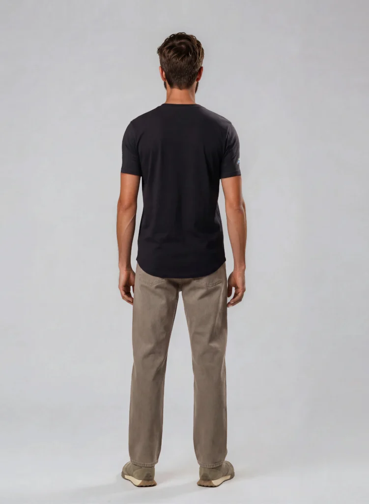 ARG Streetline Classic Long Body Tee in Black