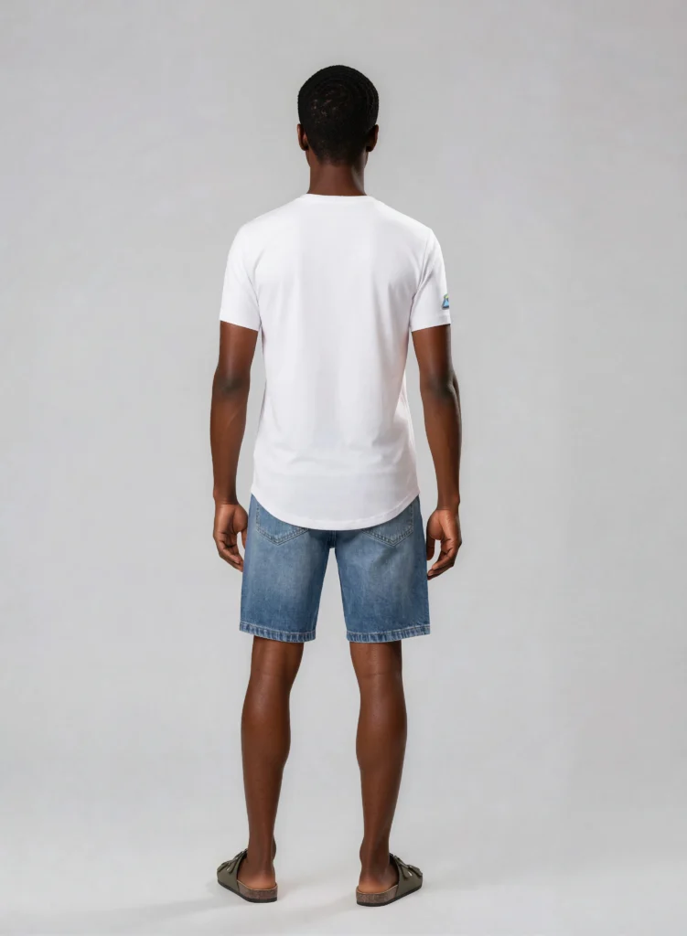 CAN Streetline Classic Long Body Tee in White