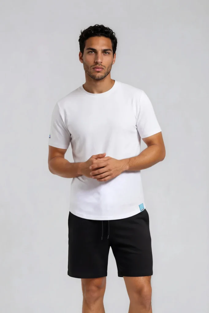 ARG Streetline Classic Long Body Tee in White