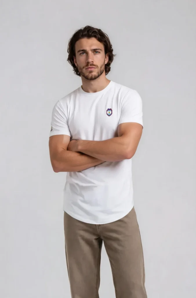 ARG Streetline Legacy Long Body Tee in White