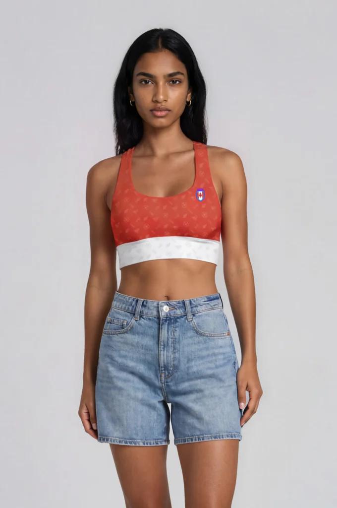 CAN Heritage Longline Sports Bra