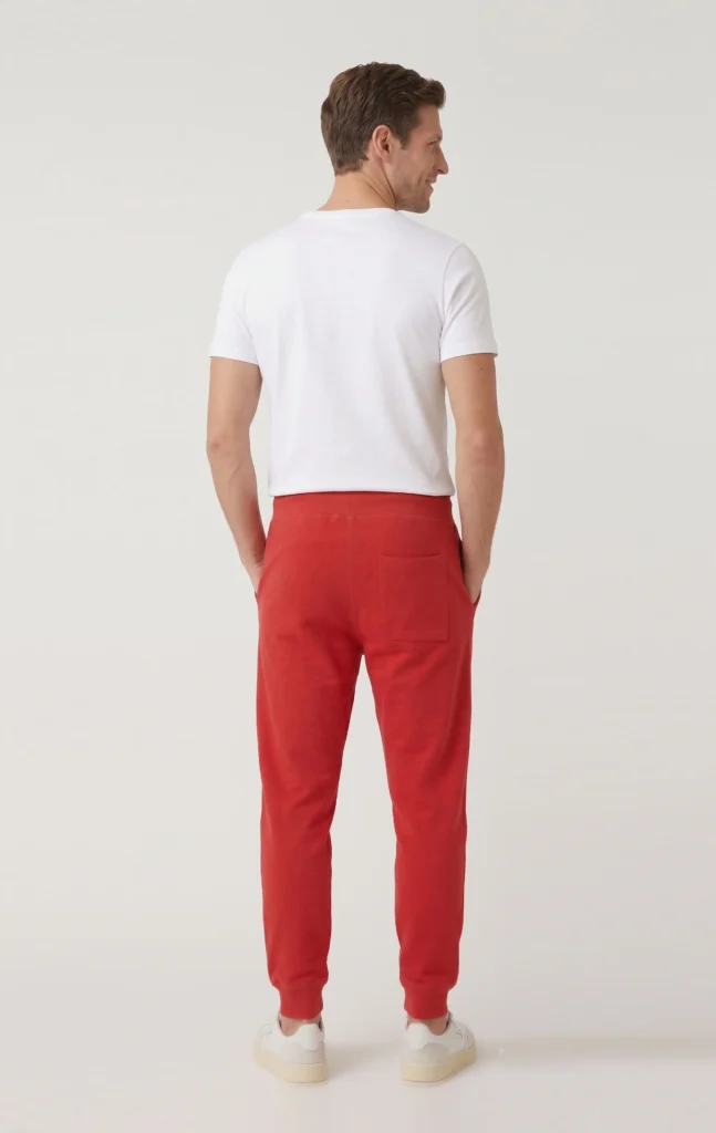 CAN PitchCore Fleece Joggers in Red