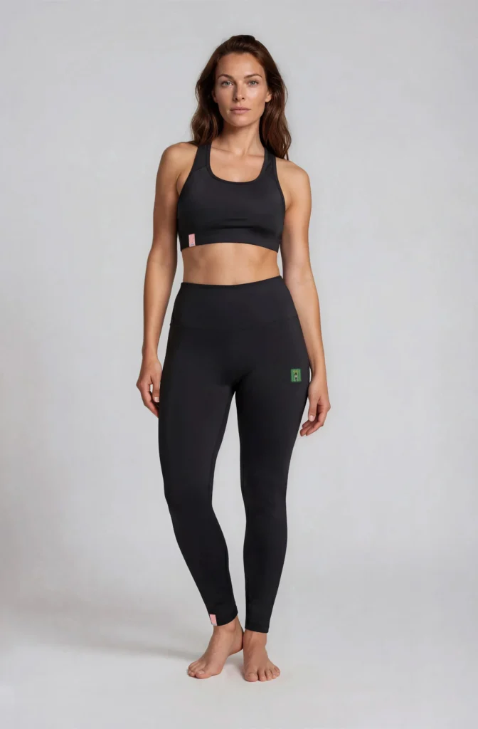 PulseFlex Seamless Leggings in Black
