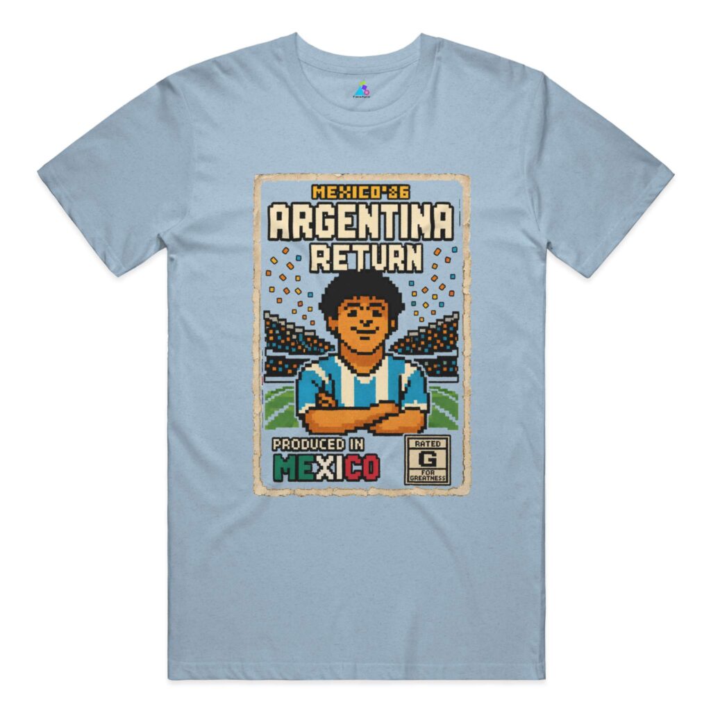 ARG Highlight Moment Short Sleeve T shirt in Light-Blue