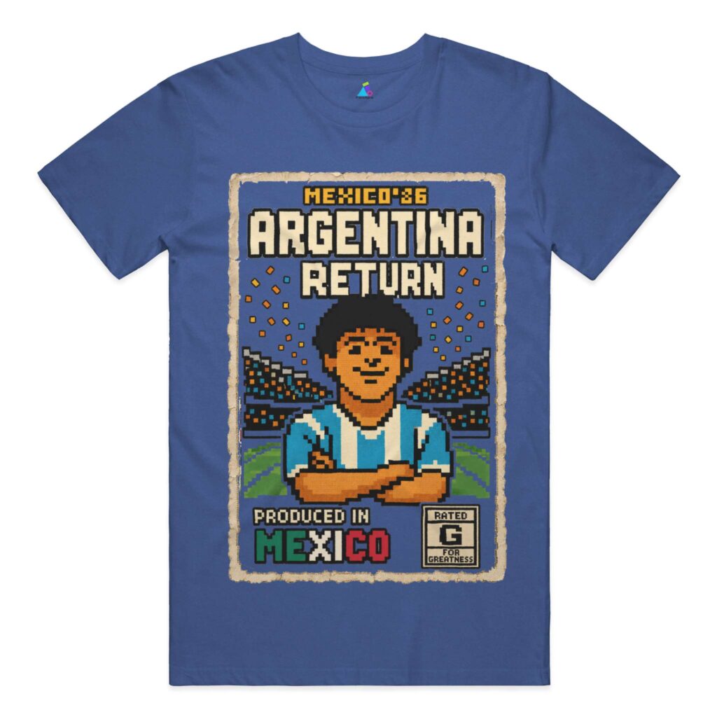 ARG Highlight Moment Short Sleeve T shirt in Blue