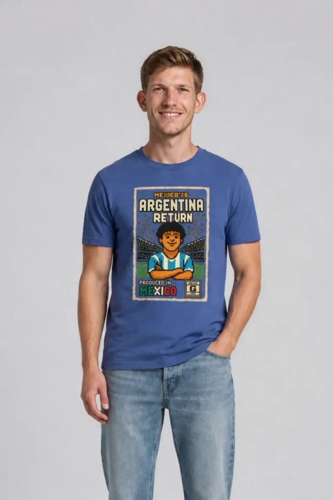 ARG Highlight Moment Short Sleeve T shirt in Blue