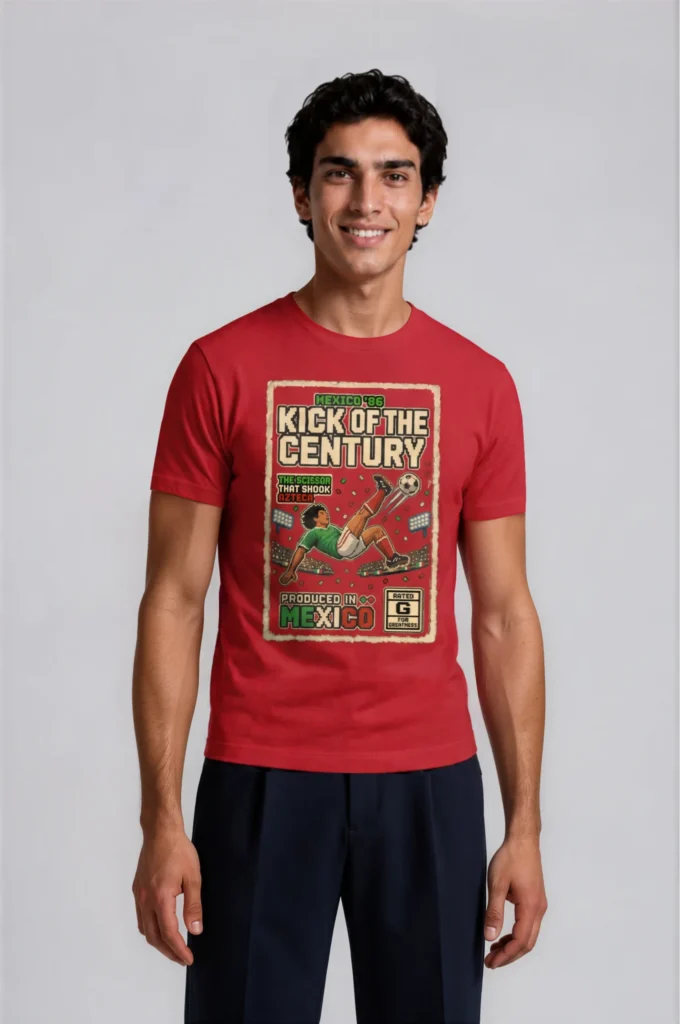 MEX Highlight Moment Short Sleeve T shirt in Red
