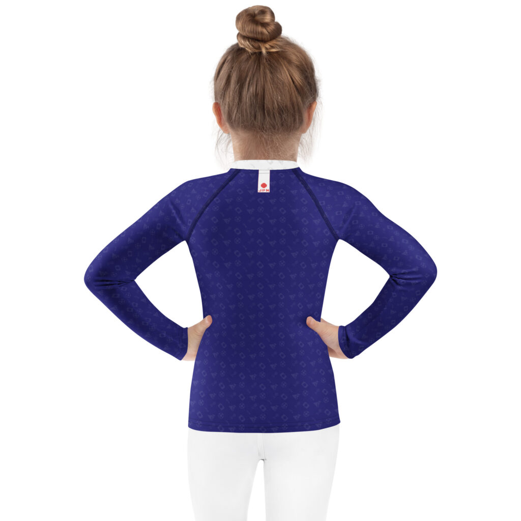 JPN Heritage Kids Rash Guard SPF50+